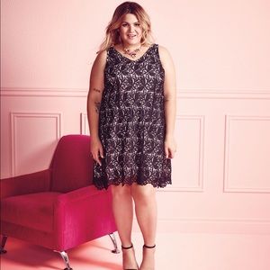 original Nicolette Mason “The Jesse” A-line lace